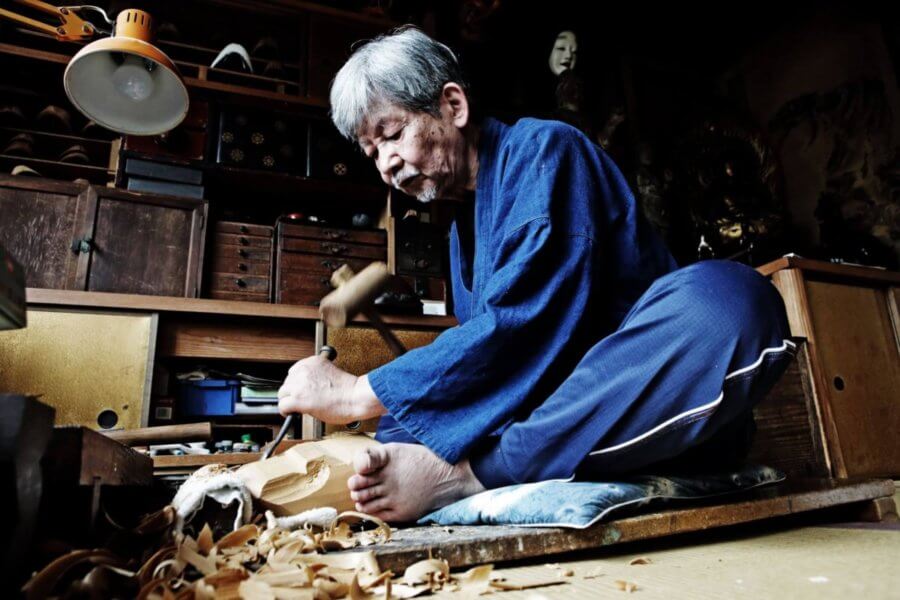 能面師 長澤宗春